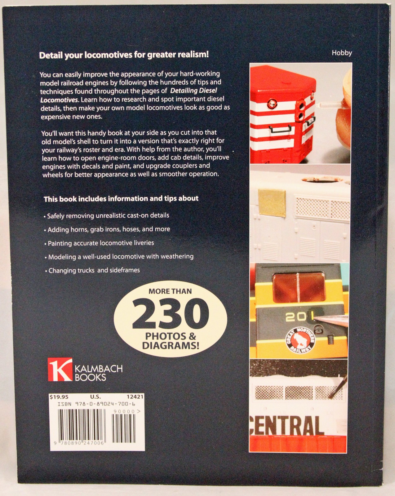 Model Railroader – Detailing Diesel Locomotives – Jeff Wilson – Softcover