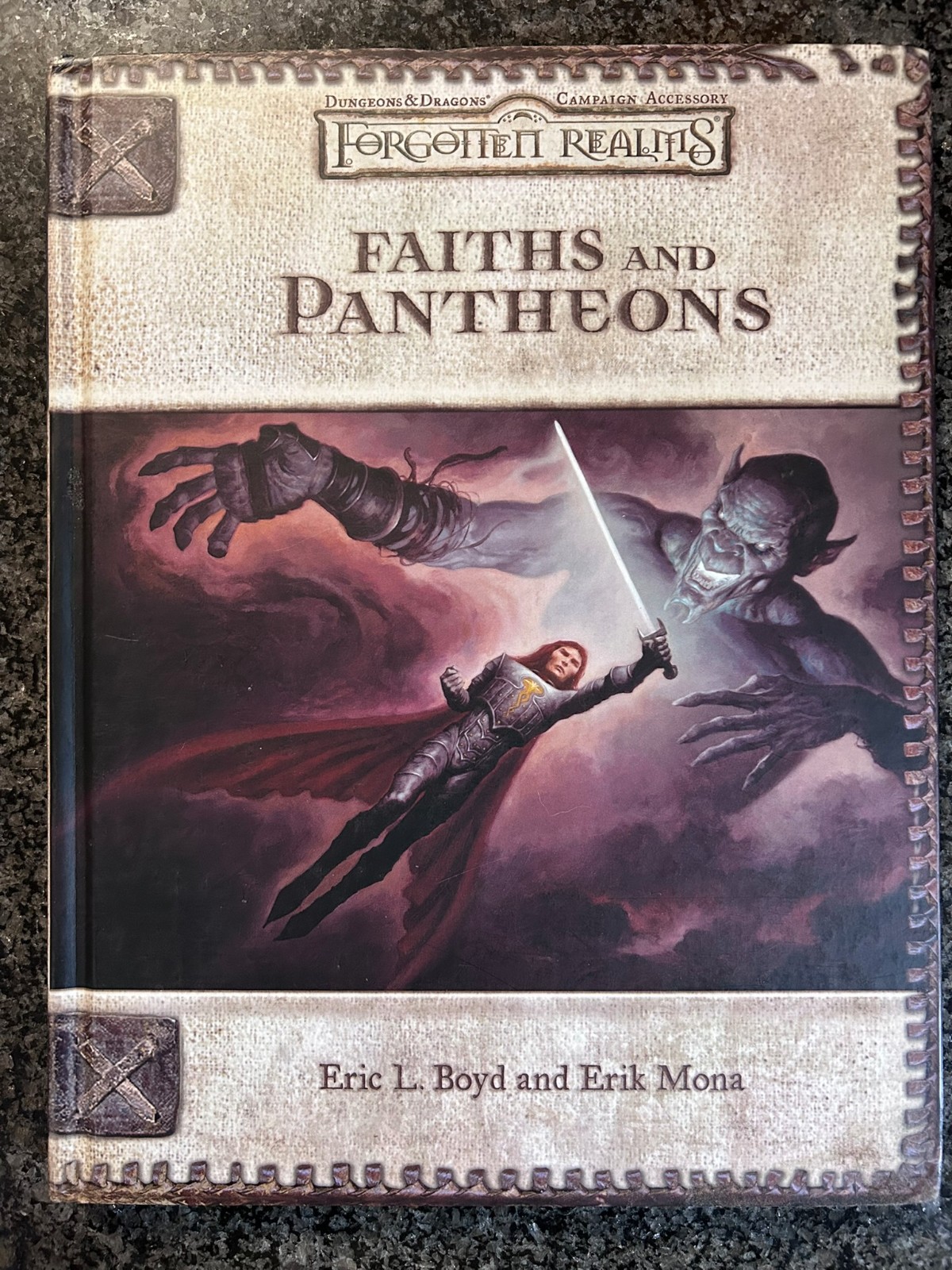 ✰ FAITHS AND PANTHEONS ✰ D&D 3.0 3.5 Forgotten Realms Campaign Deities WotC Qm41