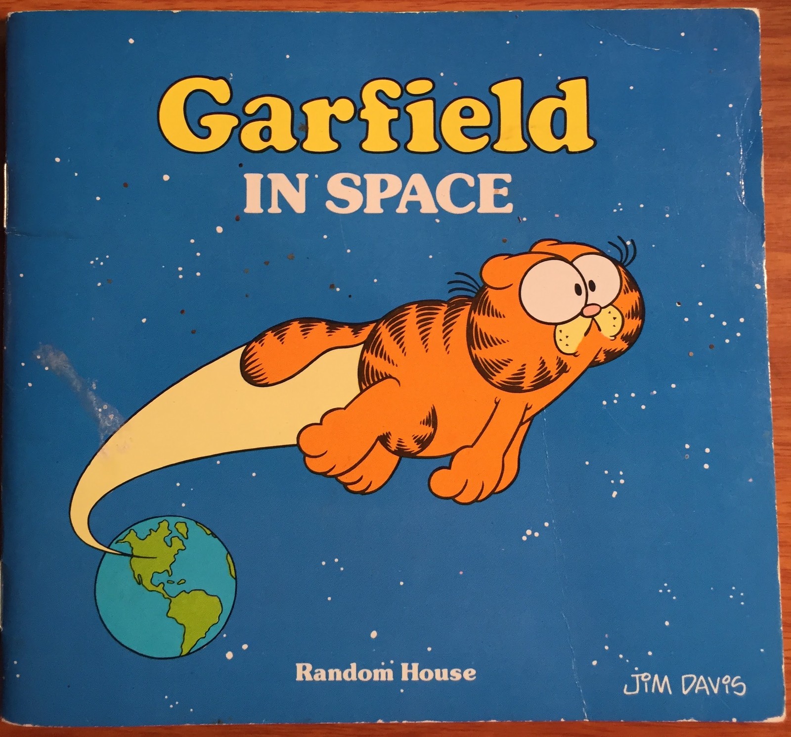 Garfield in Space Jim Davis 1983 Paperback Illustrated