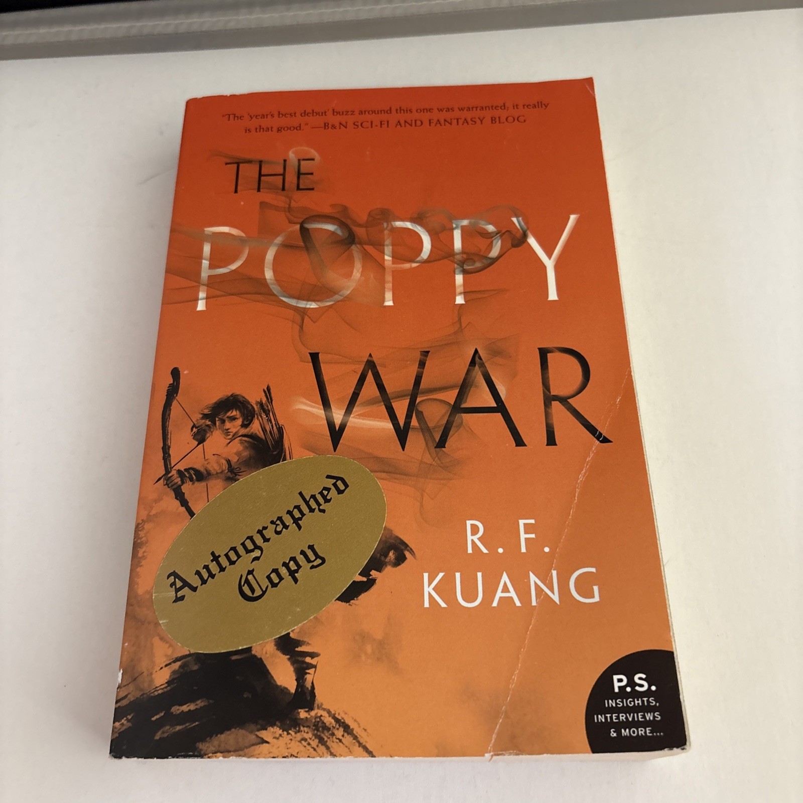 SIGNED Poppy War: A Novel by R. F. Kuang (2019, Trade Paperback)
