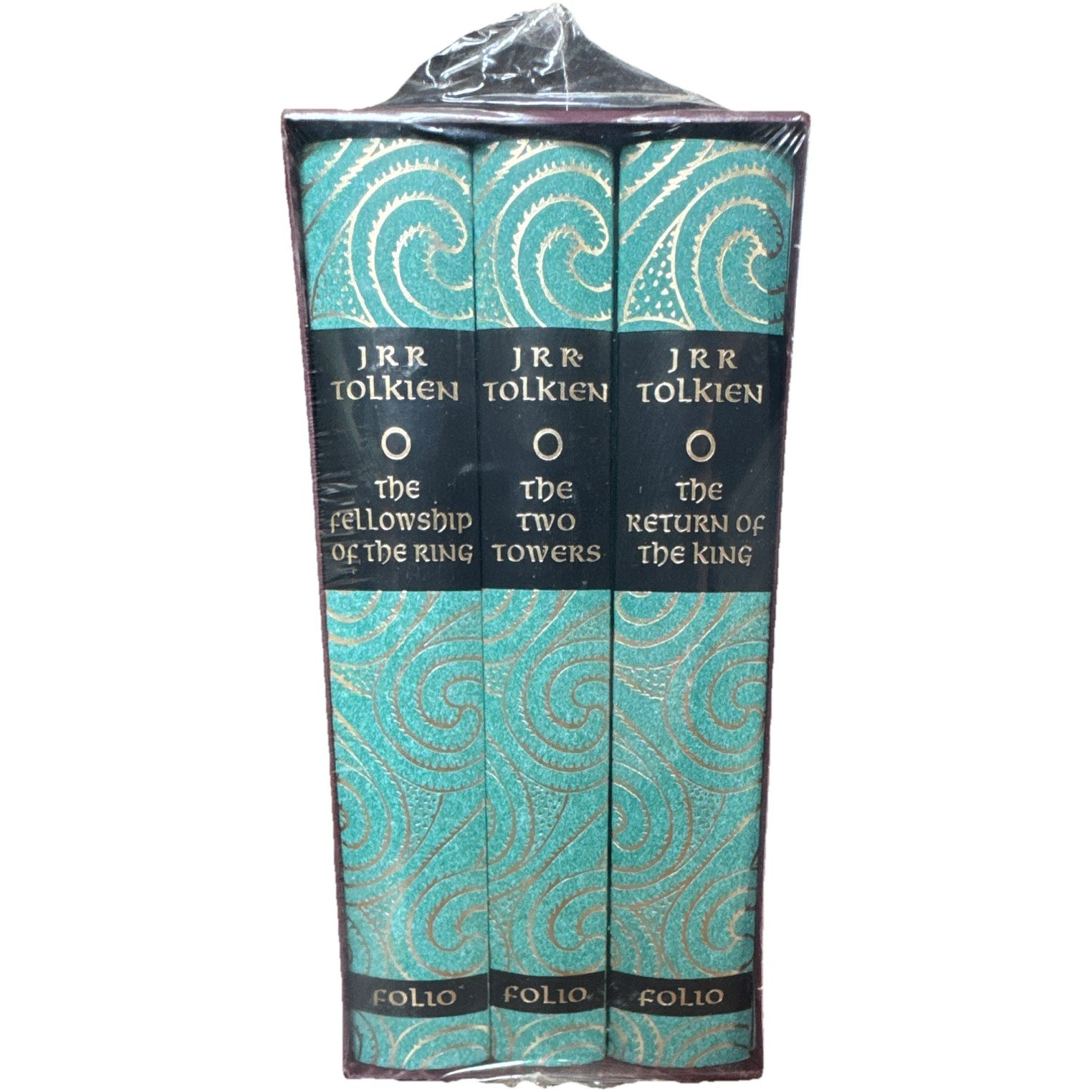 J.R.R. Tolkien Lord of the Rings Folio Society 3-Book Box Set – NEW SEALED