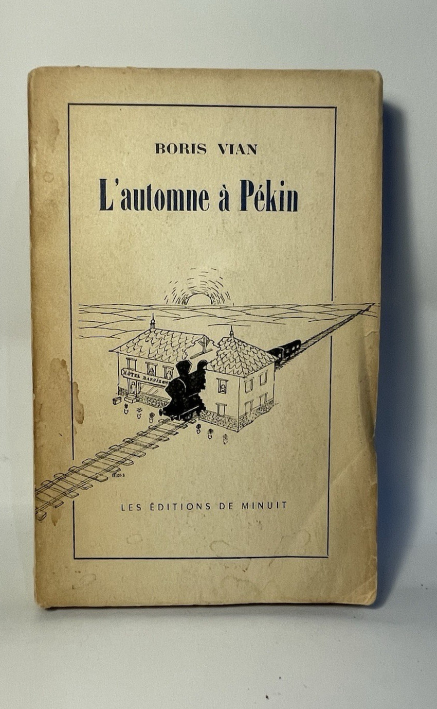 RARE 2nd ED Boris Vian L’Automne a Peking 1956 experimental novel french