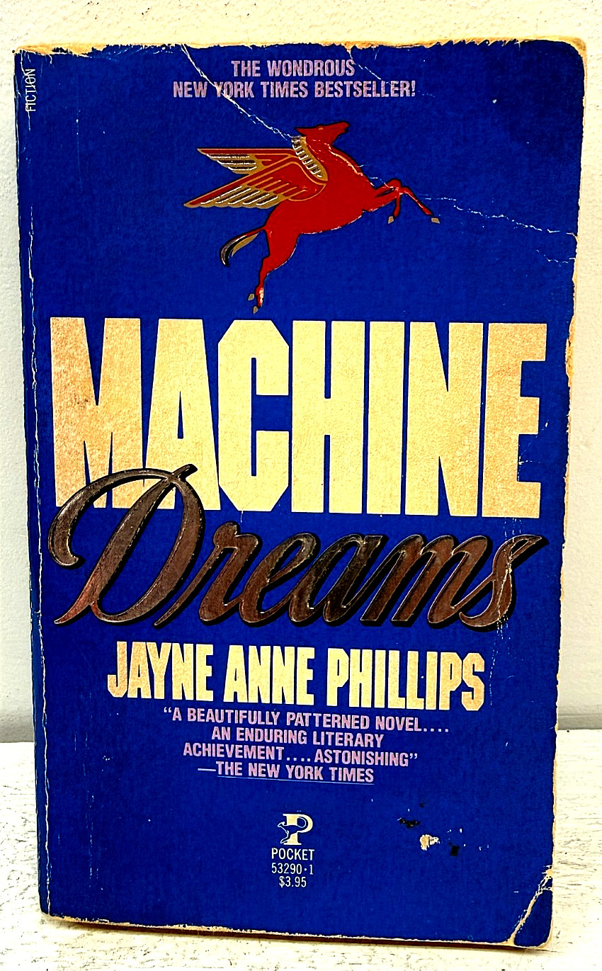 Machine Dreams Jayne Anne Phillips 1985 Pocket Books 1st Printing Paperback