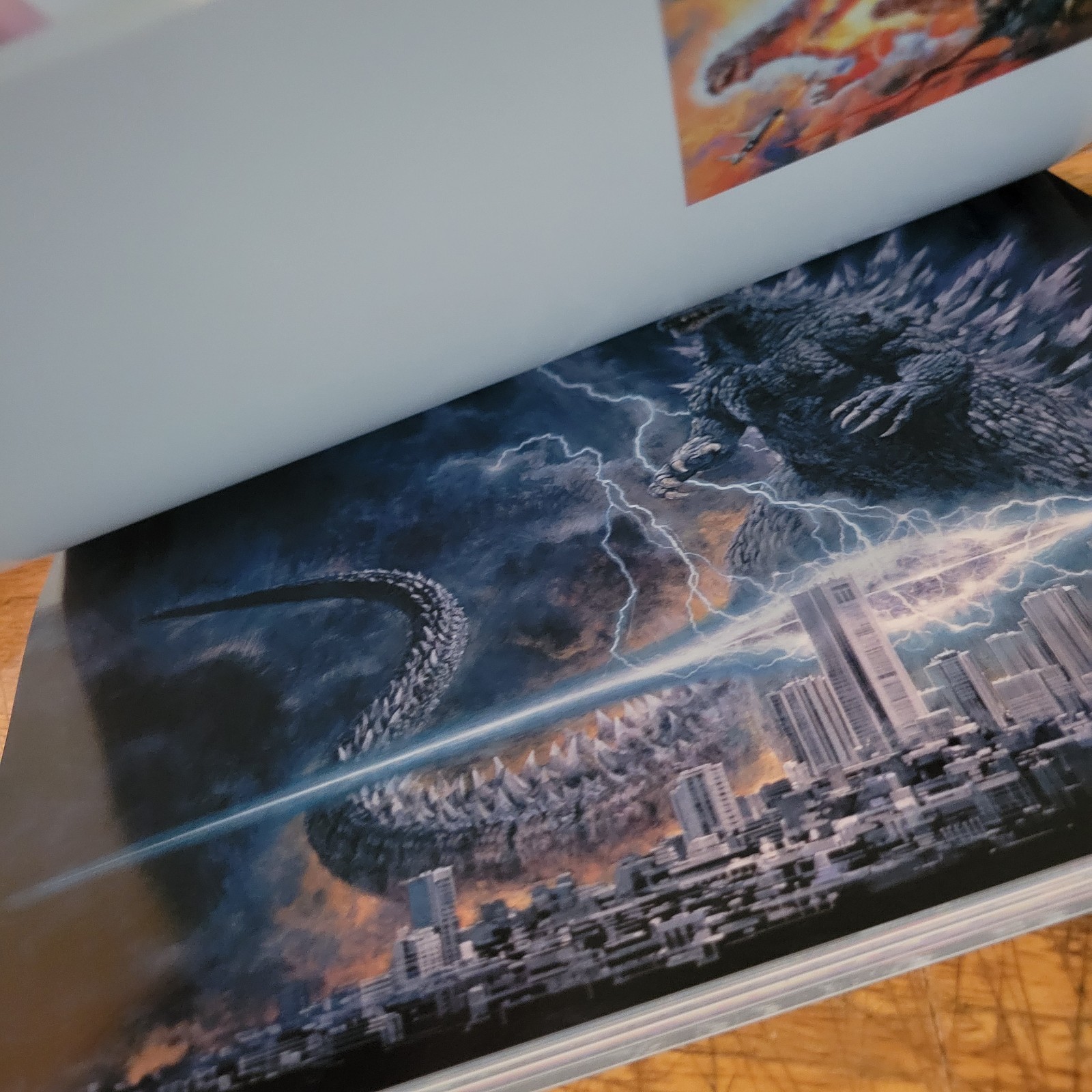 GODZILLA GENERATION MOBY DICK BOOKS POSTCARD BOOK 5 7/8″ X 8 1/4″ Slipcase