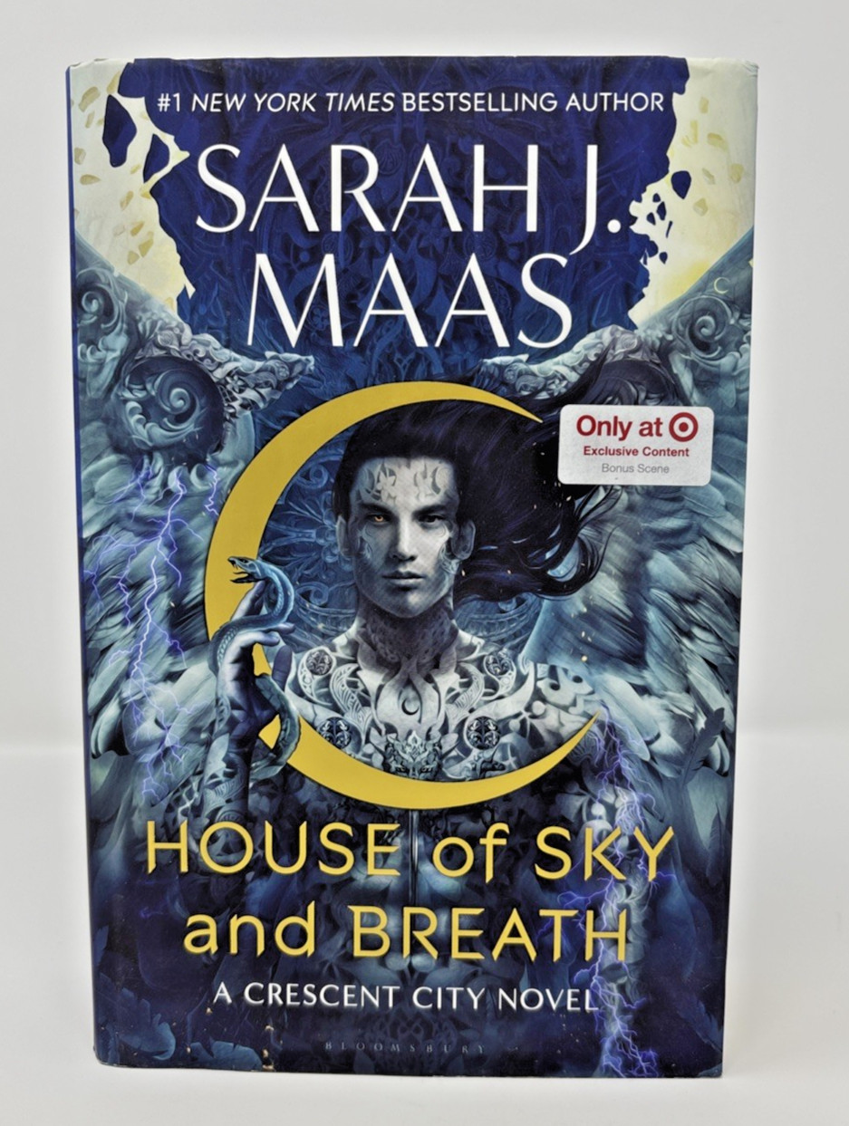 House Of Sky And Breath Hardcover Sarah J Maas Target Exclusive Content