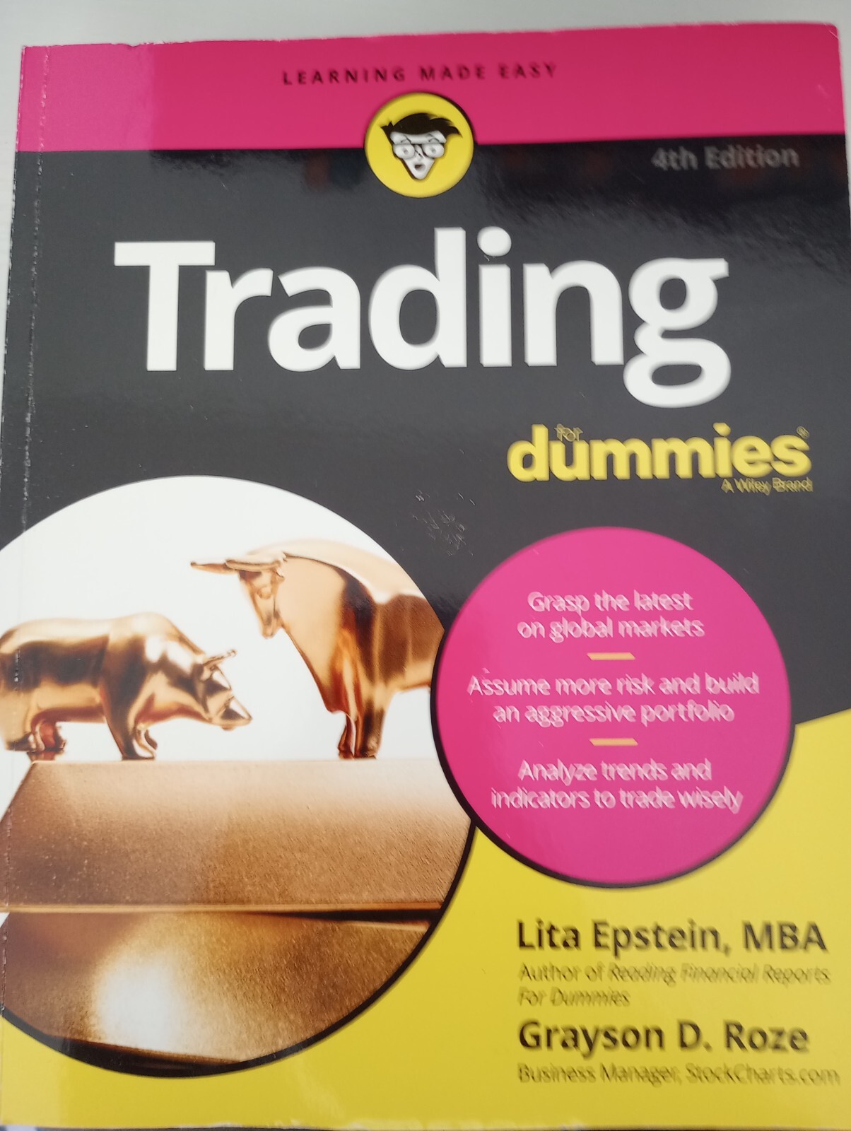 Trading for Dummies by Lita Epstein and Grayson Roze (2017, Trade Paperback)