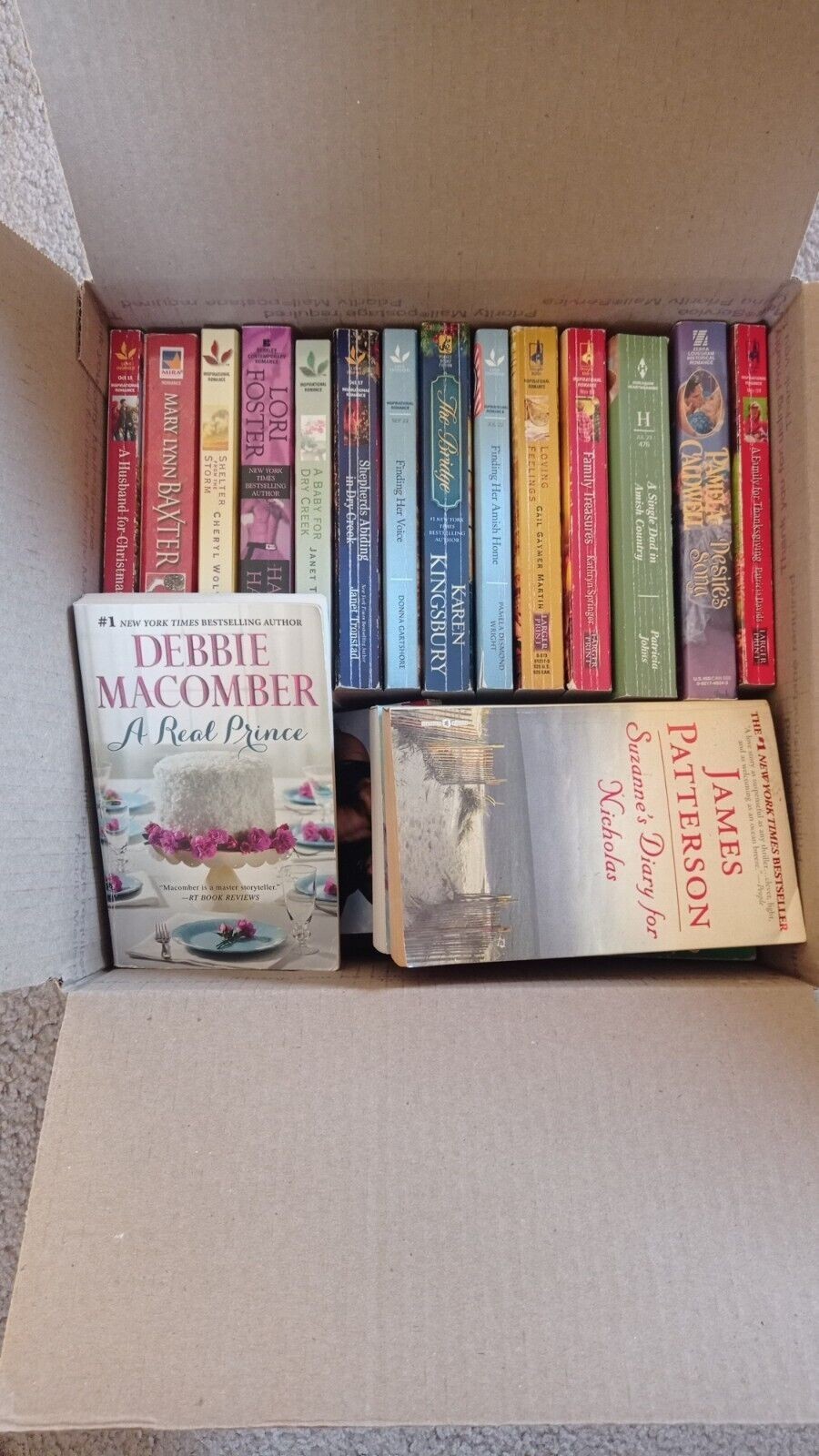 Lot of 36 Romance Paperbacks – Harlequin/Silhouette Style Popular Editons