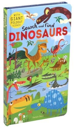 Search and Find: Dinosaurs – Hardcover By Walden, Libby – VERY GOOD