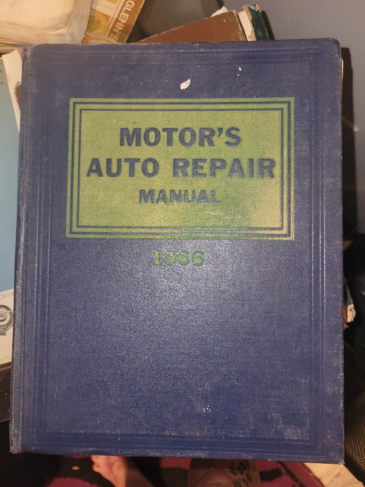 Motor’s Auto Repair Manual 1960, 23rd Edition, covers cars 1953 to 1960