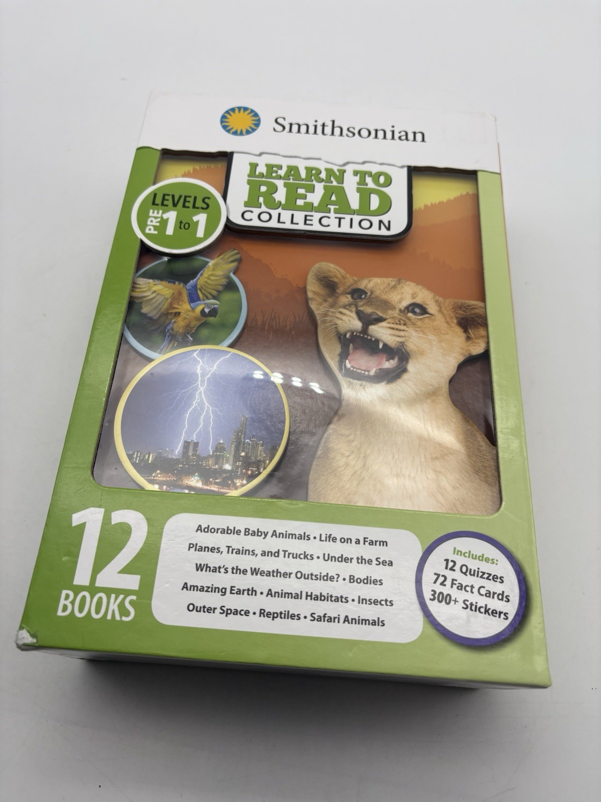 Smithsonian Learn to Read Collection Level PRE 1 to 1 – 12 BOOK Total Homeschool
