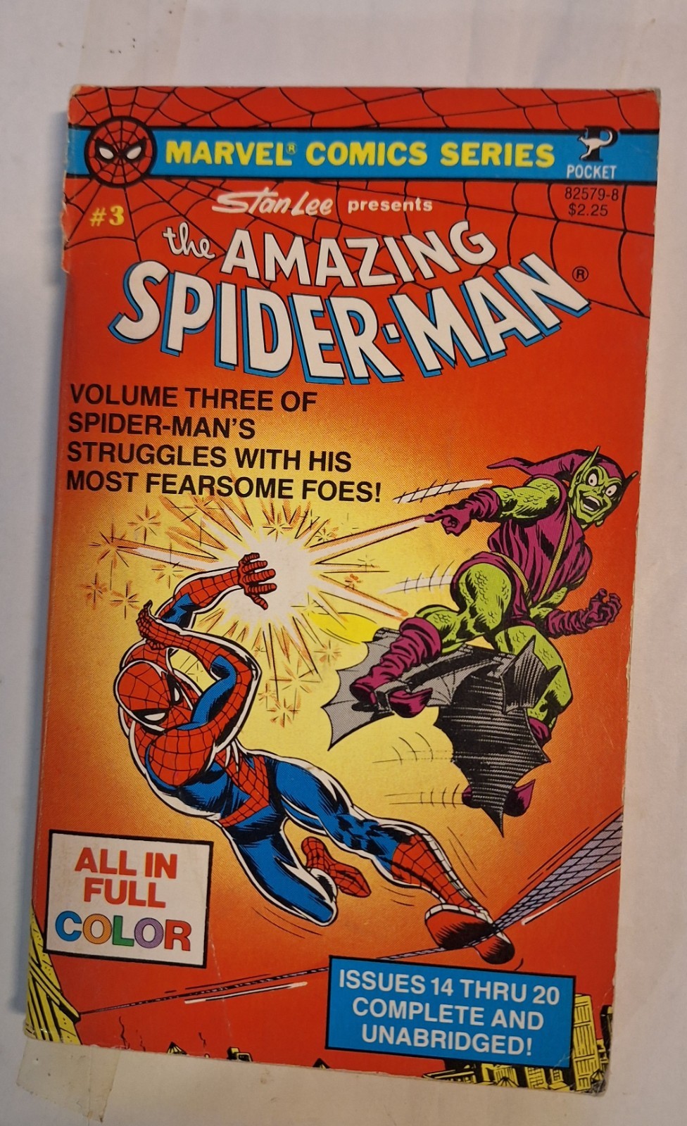Stan Lee Presents the AMAZING SPIDER-MAN #3 (Pocket Books, 1979) First printing