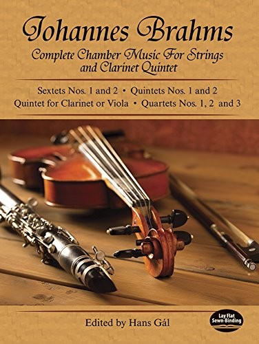 COMPLETE CHAMBER MUSIC FOR STRINGS AND CLARINET QUINTET By Johannes Brahms VG