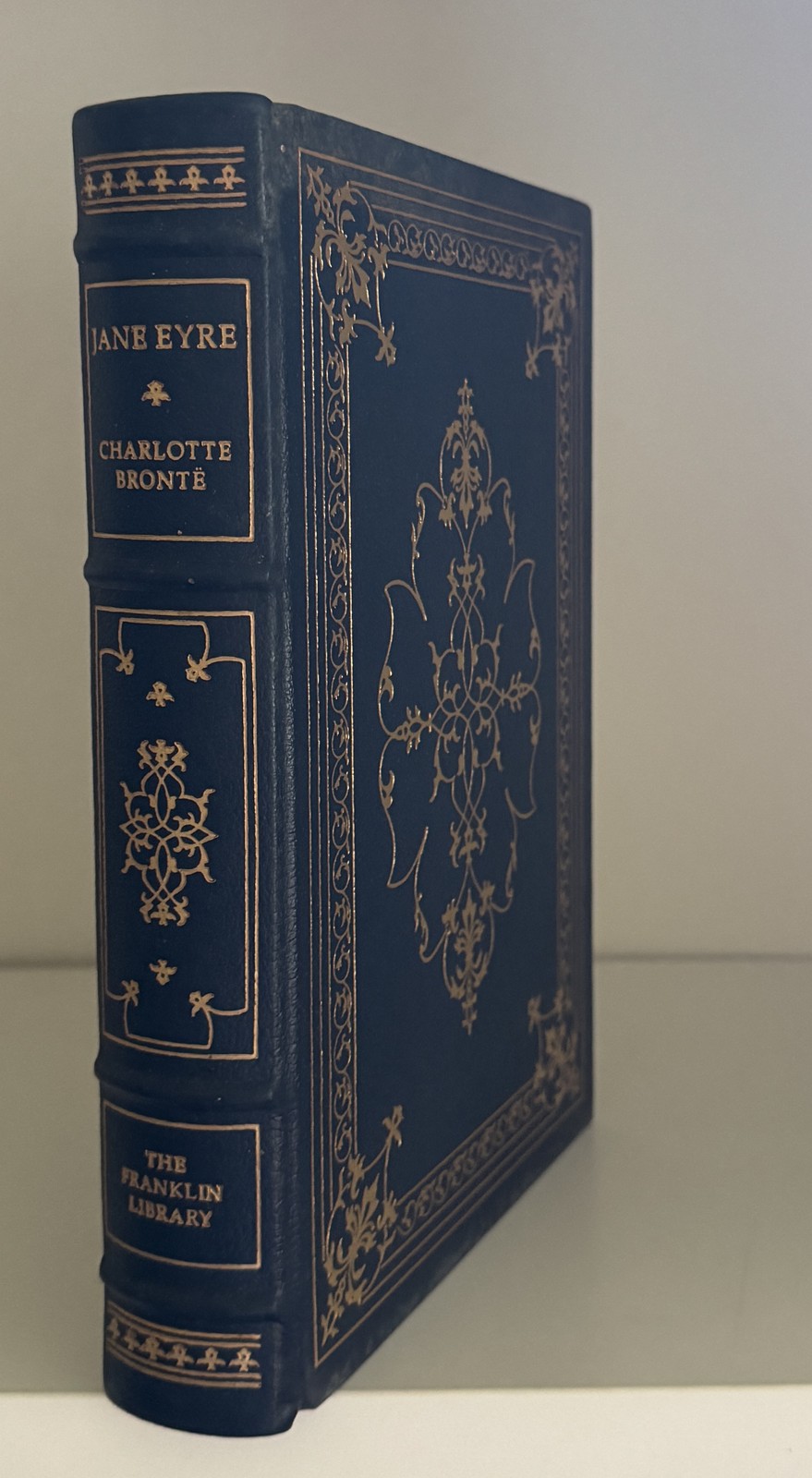 JANE EYRE by Charlotte Bronte FRANKLIN LIBRARY Leather 1981 100 Greatest