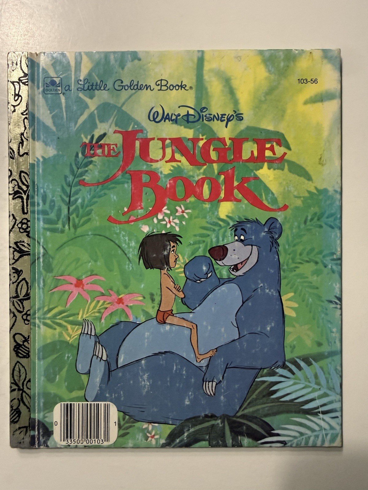 VTG Walt Disney’s The Jungle Book Little Golden Book 1990 Disney Classic Story