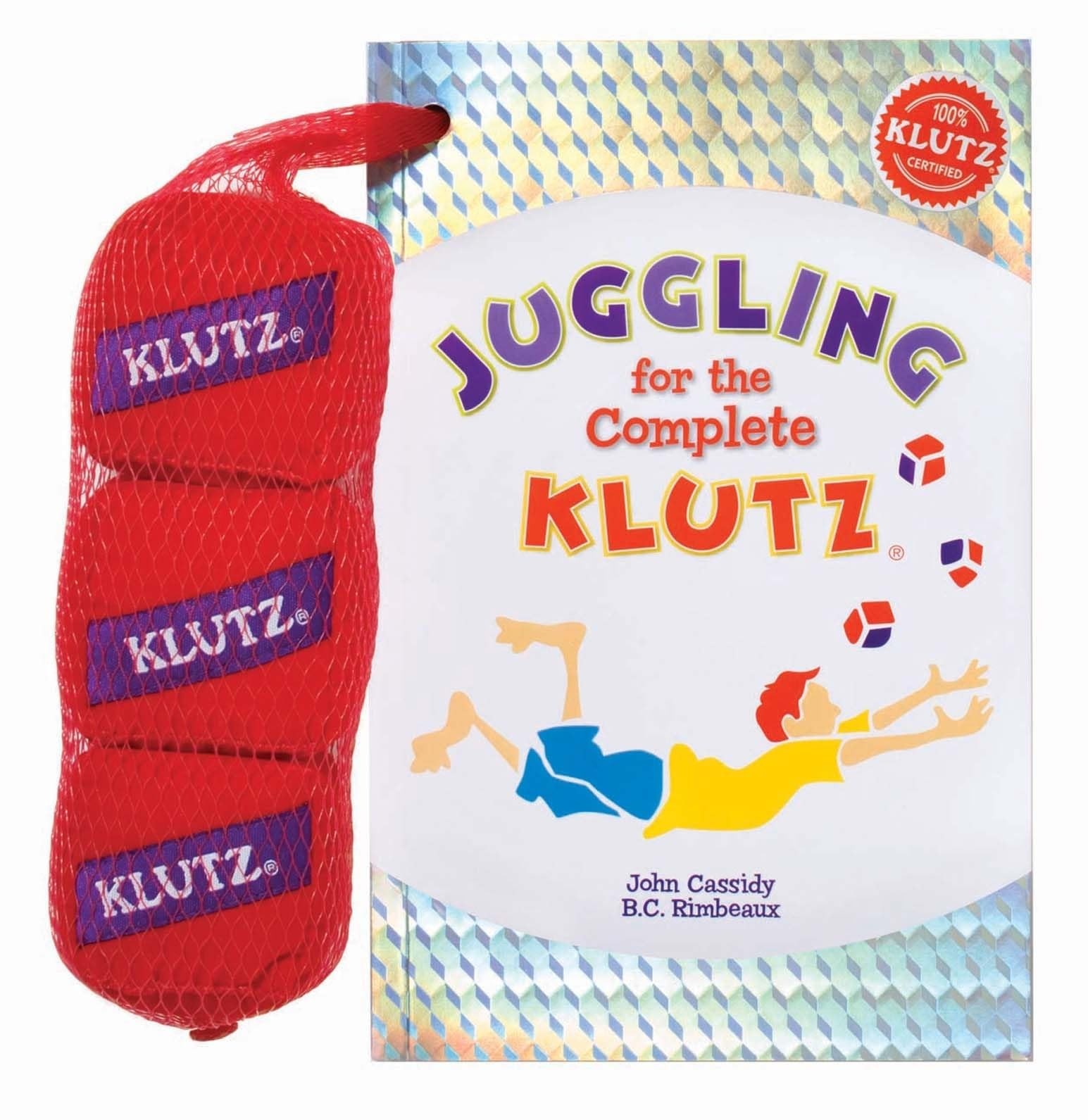 Juggling for the Complete Klutz 5.5″ Length x 2.5″ Width x 8.5″ Height, Red,…
