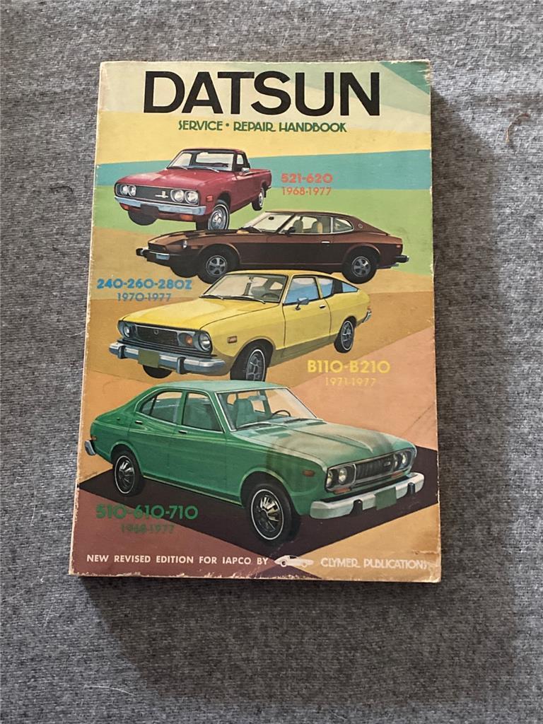 1977 Clymer Publications Datsun Service Repair Handbook