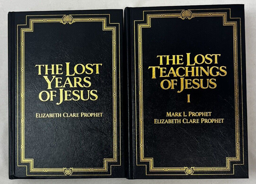 Lot of 2 The Lost Years, The Lost Teachings..of Jesus Elizabeth and Mark Prophet