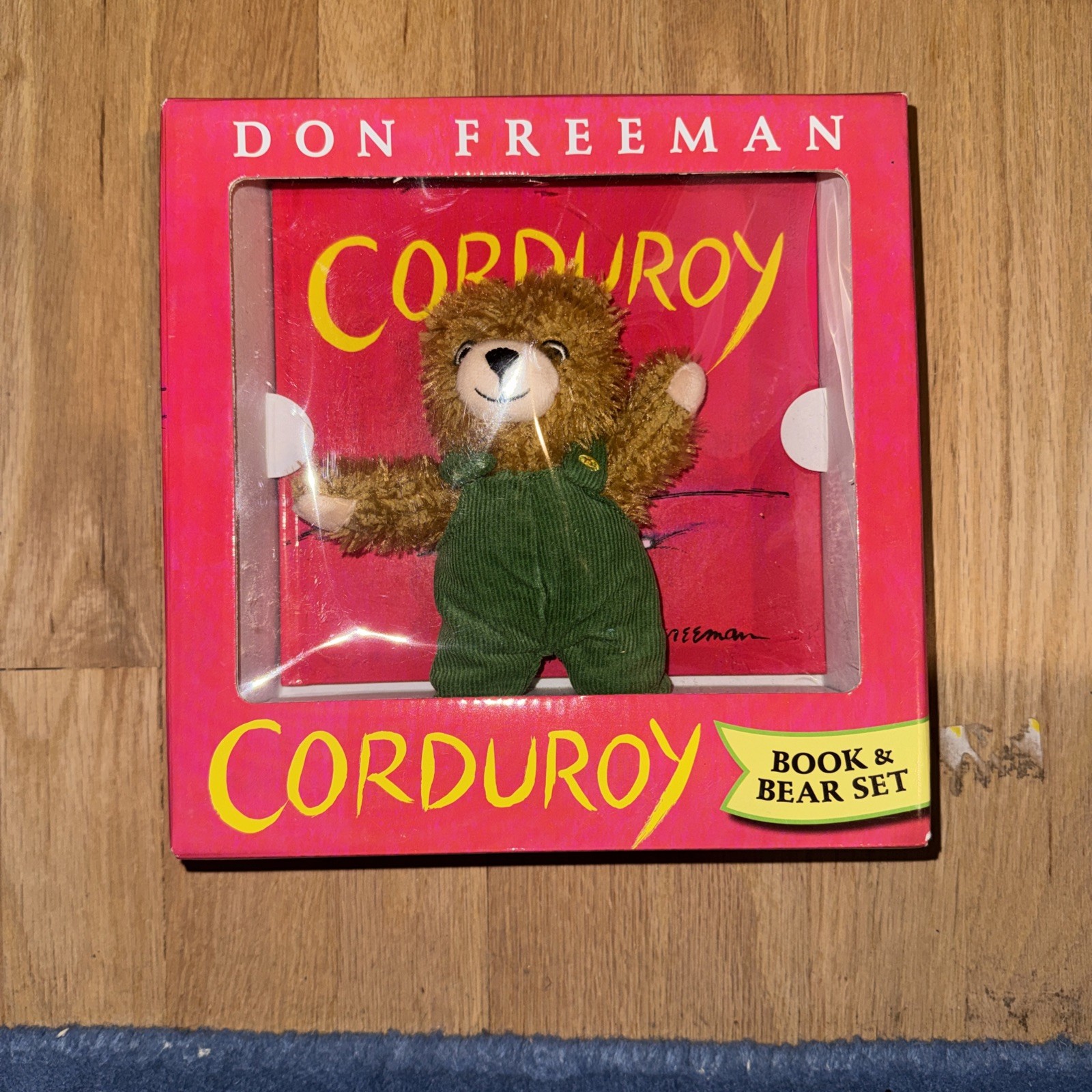 Corduroy Hardcover Book with Plush Bear Set NIB by Don Freeman VIKING 2008