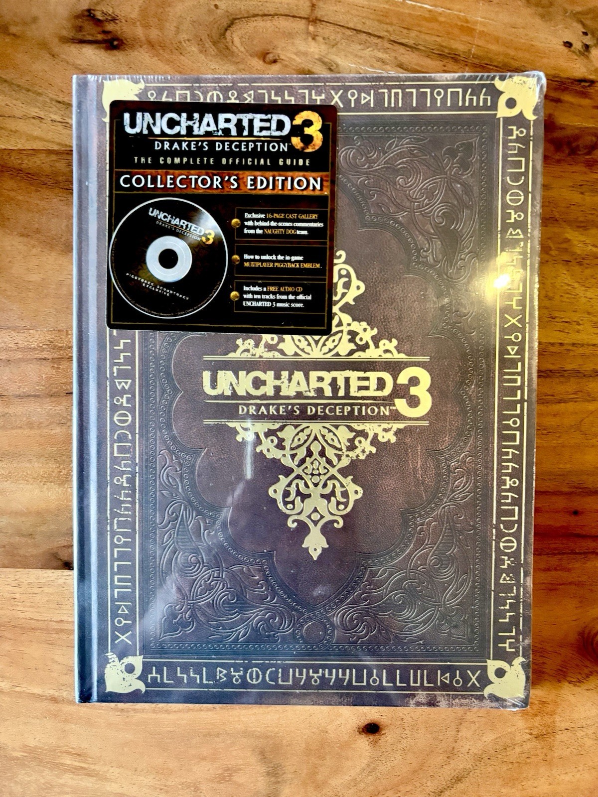 Uncharted 3: Drake’s Deception Collectors Edition Strategy Guide | NEW SEALED