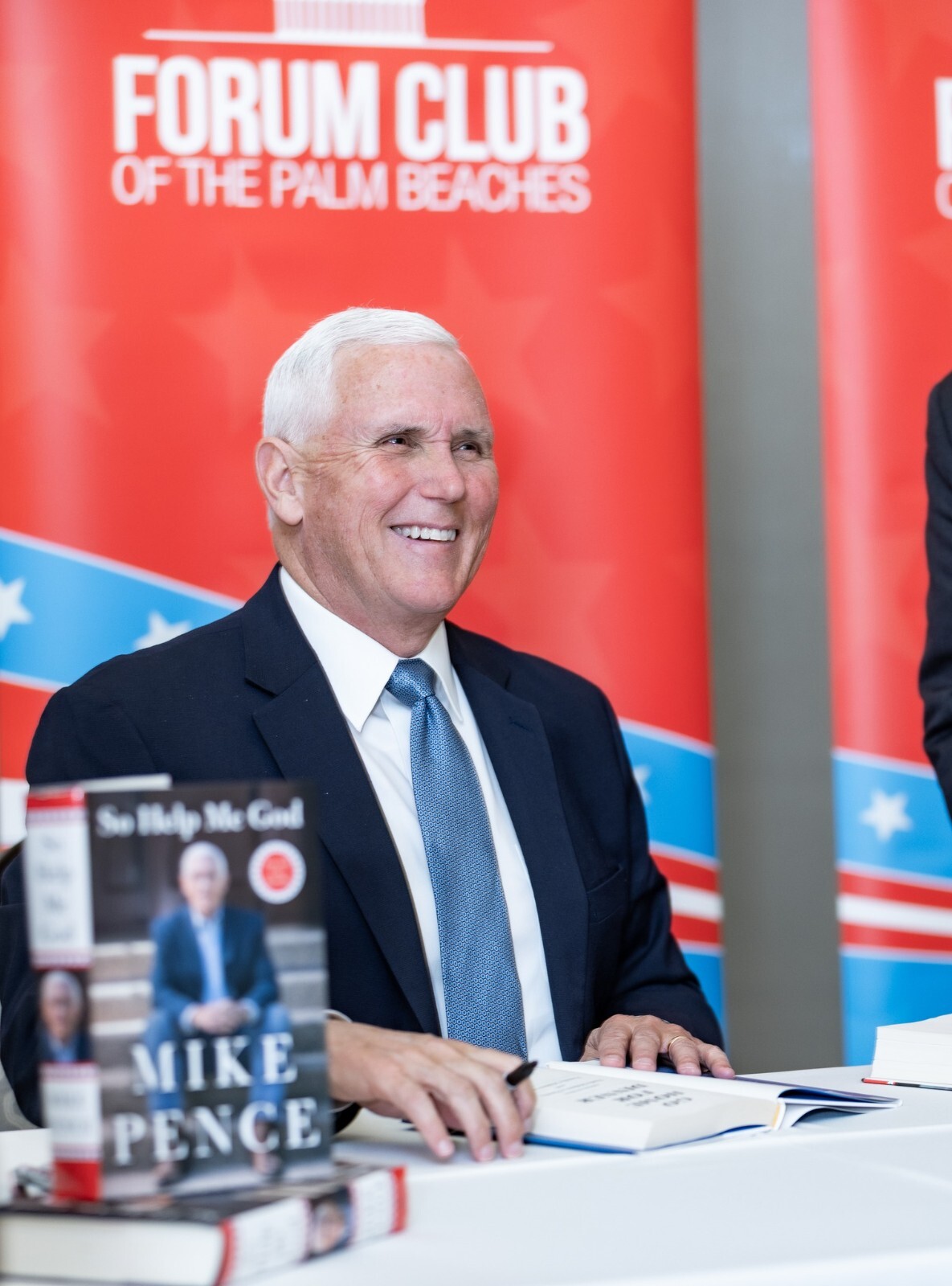 SIGNED So Help Me God by Mike Pence Autobiography HB NEW
