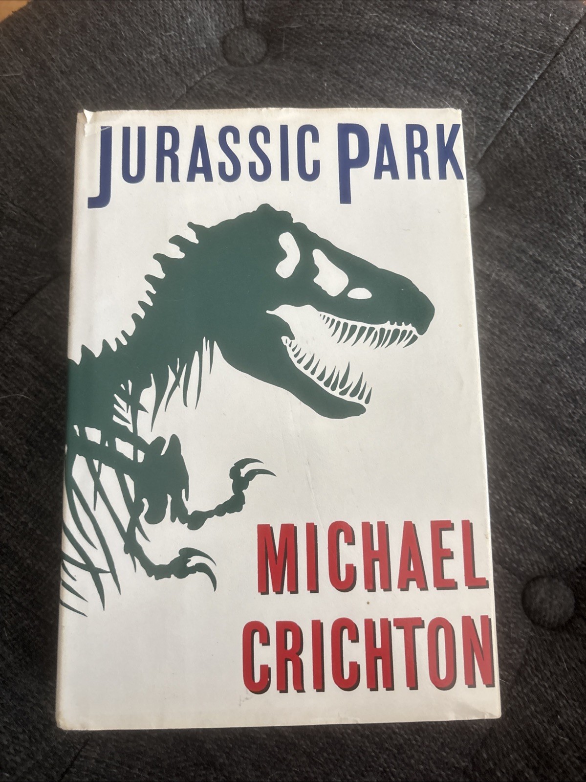 Jurassic Park – Michael Crichton (1990, Hardcover) First Edition