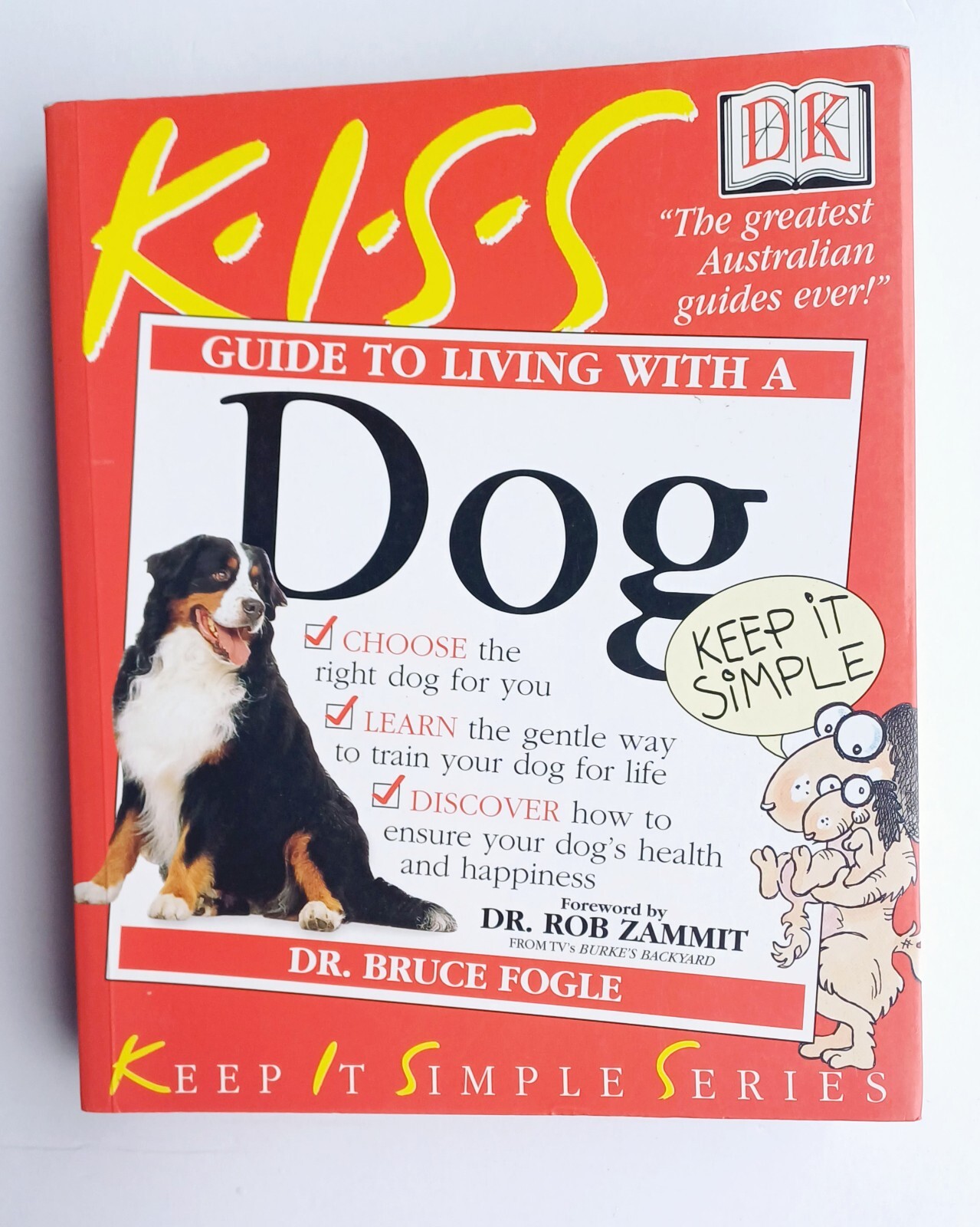 Used Book KISS Guide To Living With A Dog 2001 Paperback 415 Pages Very Good DK