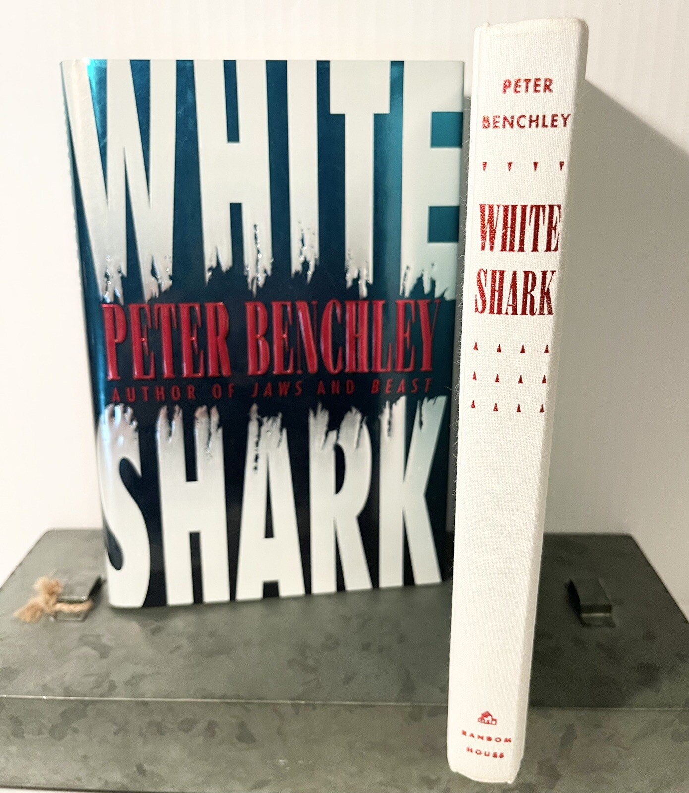 WHITE SHARK by Peter Benchley 1994 FIRST EDITION, UNREAD 💎💎💎 HC/DJ