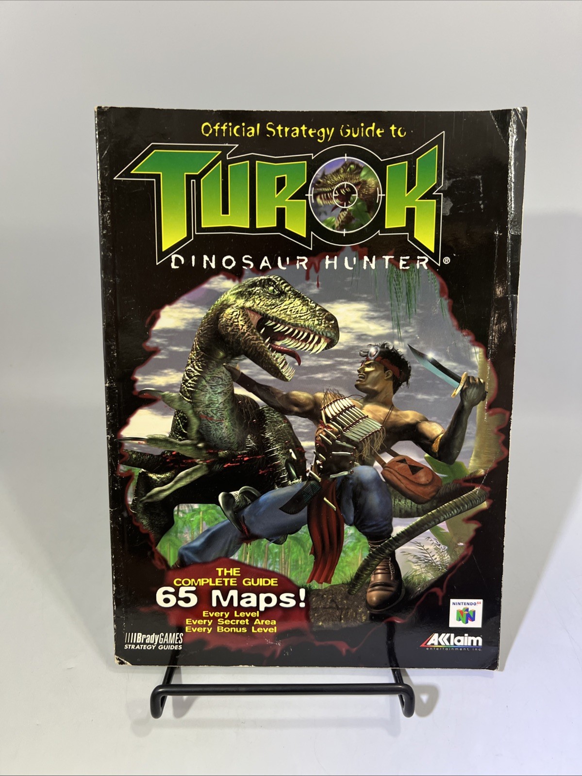 Official Guide to Turok : Dinosaur Hunter by David Cassady 1997 TPB Nintendo #ML