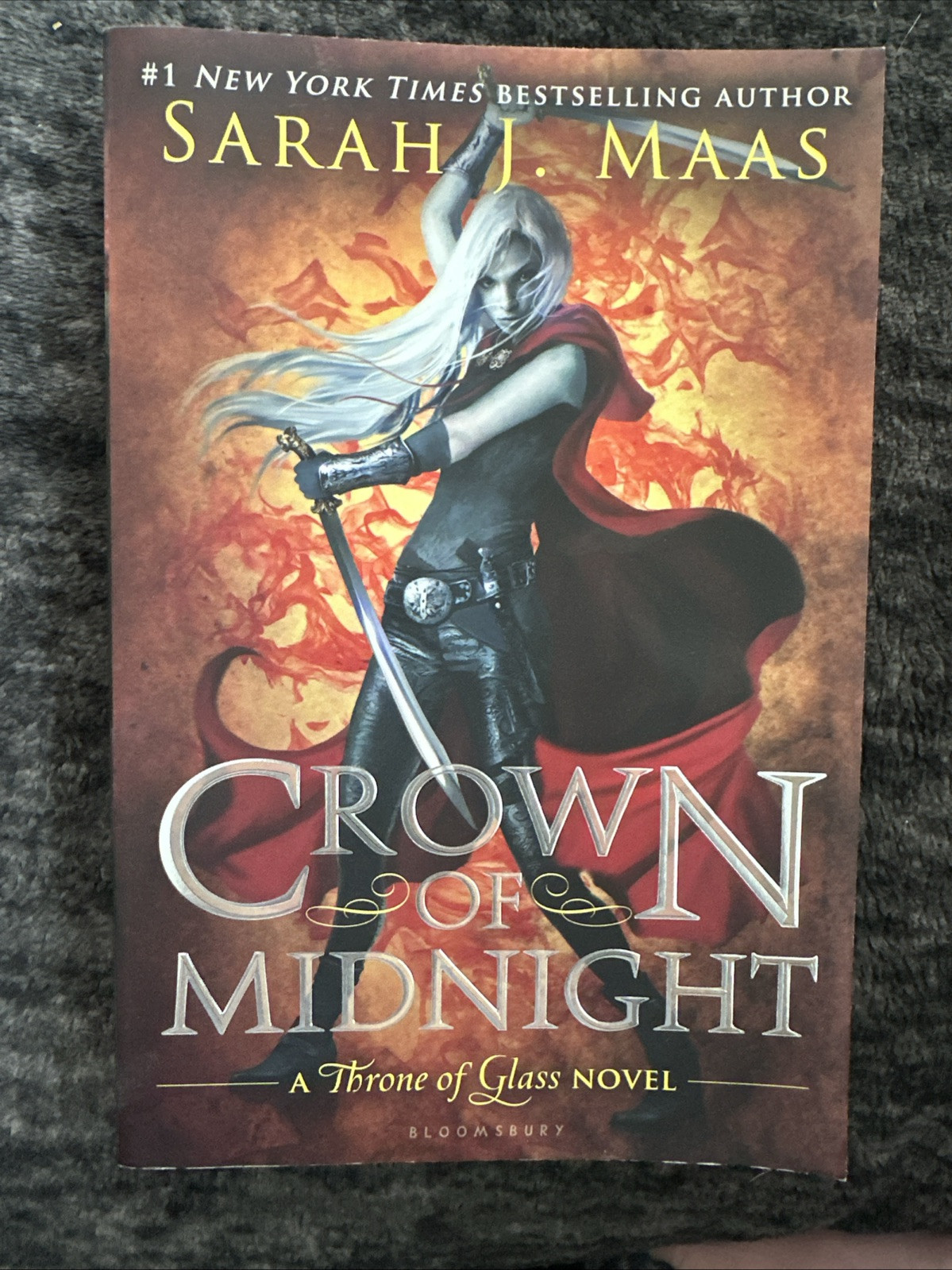Throne of Glass Crown of Midnight Sarah J. Maas, New Paperback OOP Original