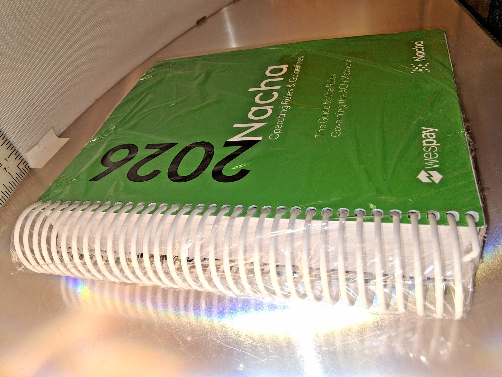 2026 Nacha Operating Rules & Guidelines Paperback – January 1, 2026,Spiral Bound