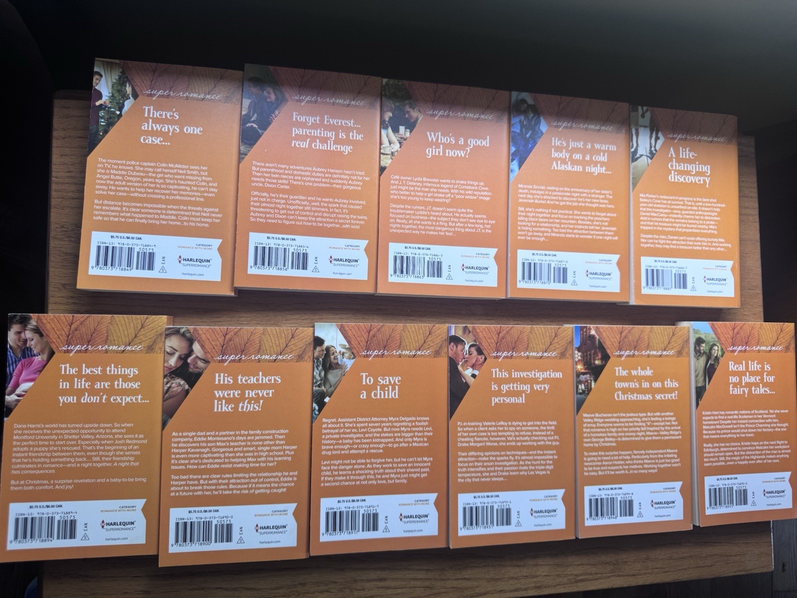 Harlequin Super Romance 11 Paperback Books