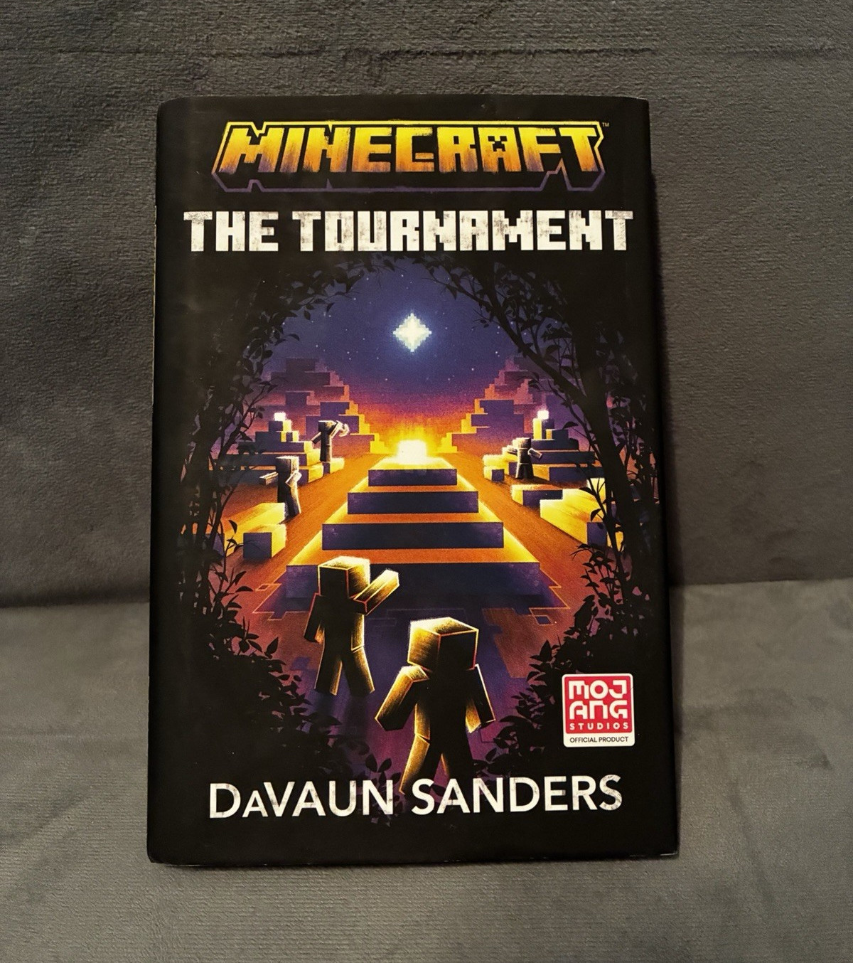Minecraft: The Tournament Official Novel Hardcover by DaVaun Sanders (2024)