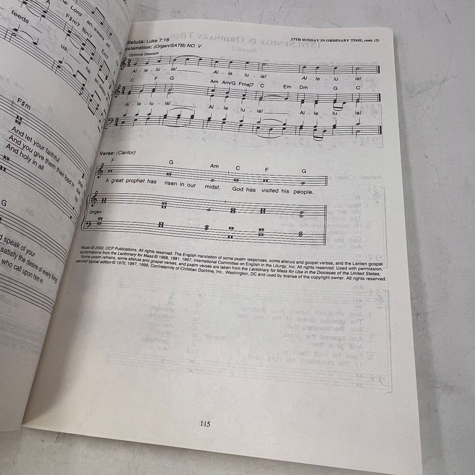 TWO VINTAGE OCP Respond & Acclaim 1996 2002 CATHOLIC LITURGY & HYMNS HYMNAL