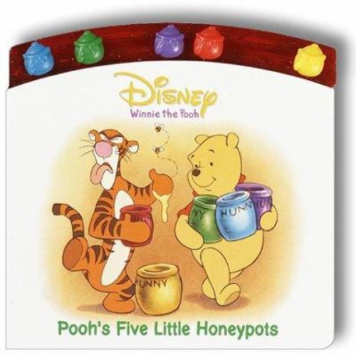 Pooh’s Five Little Honey Pots Board Books RH Disney Staff