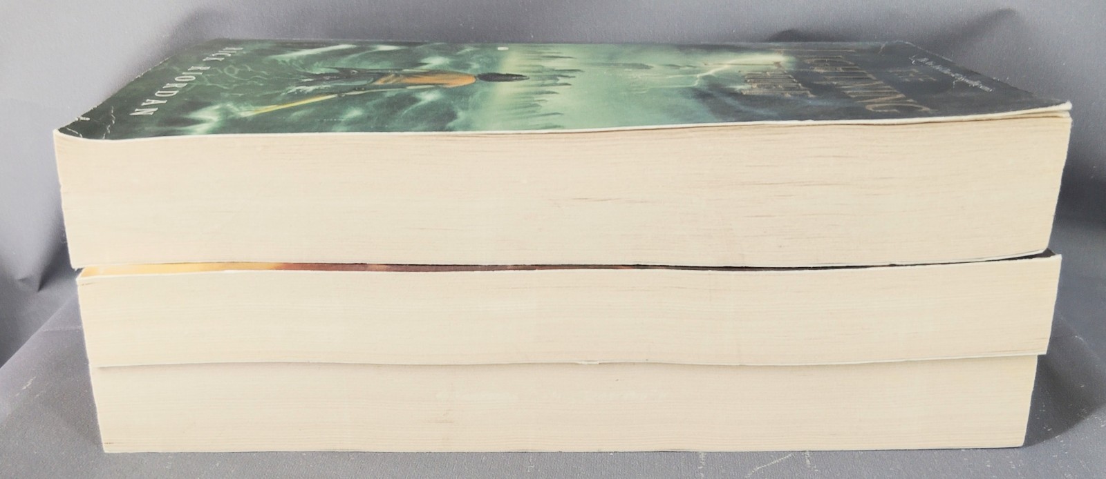 Rick Riordan Percy Jackson Olympians Books 1-3 Lightning Thief Sea Monsters Tita