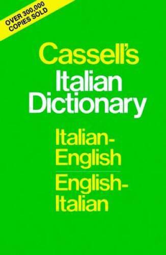 Cassells Standard Italian Dictionary, Thumb-indexed – Hardcover – VERY GOOD
