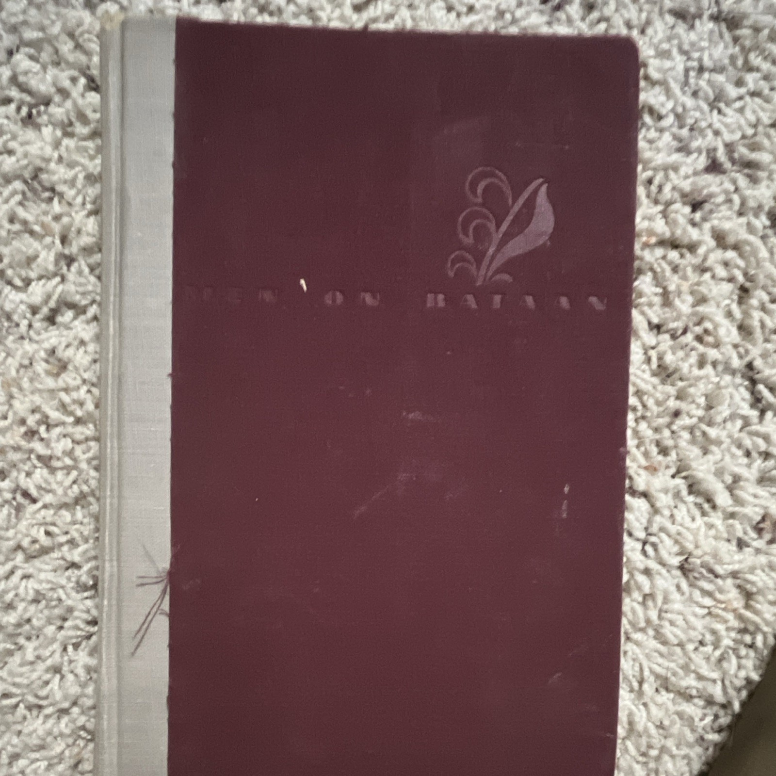 Alfred A. Knopf Men on Bataan John Hersey (1942) Hardcover WWII Philippines
