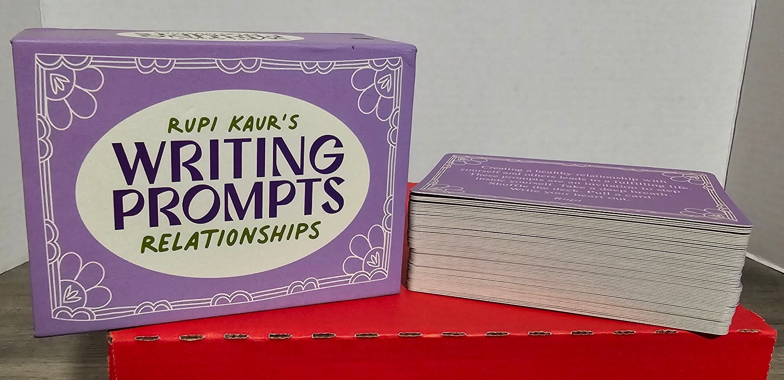 Rupi Kaur’s Writing Prompts Relationships, Cards Andrews McMeel Publishing