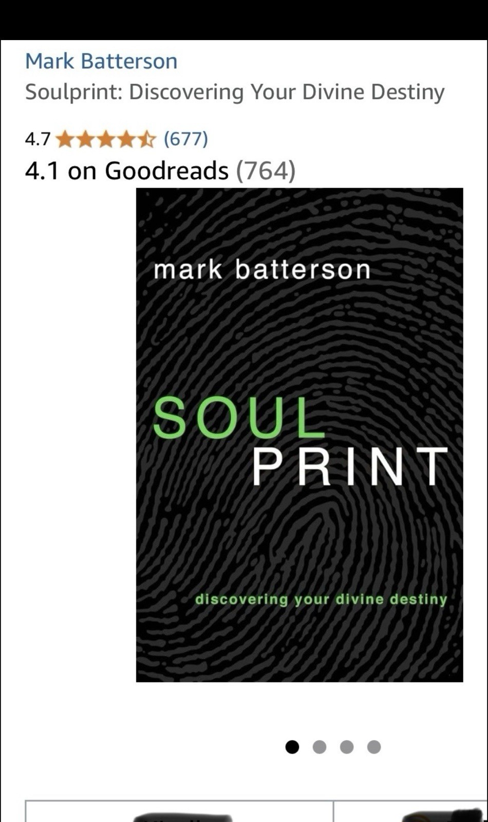 Soulprint: Discovering Your Divine Destiny By Mark Batterson