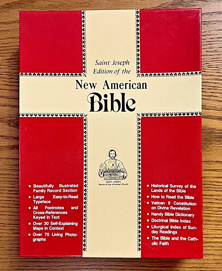 Saint Joseph Edition of the New American Bible NEW in Box Large Type Illustrated