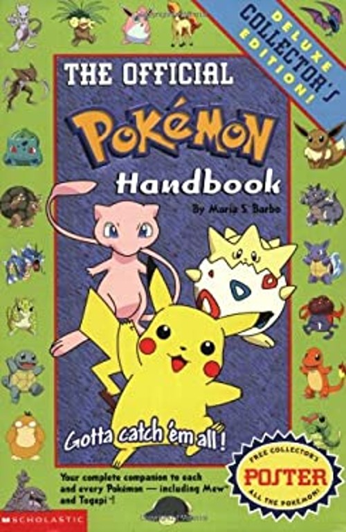 The Official Pokemon Handbook Paperback Maria S. Barbo