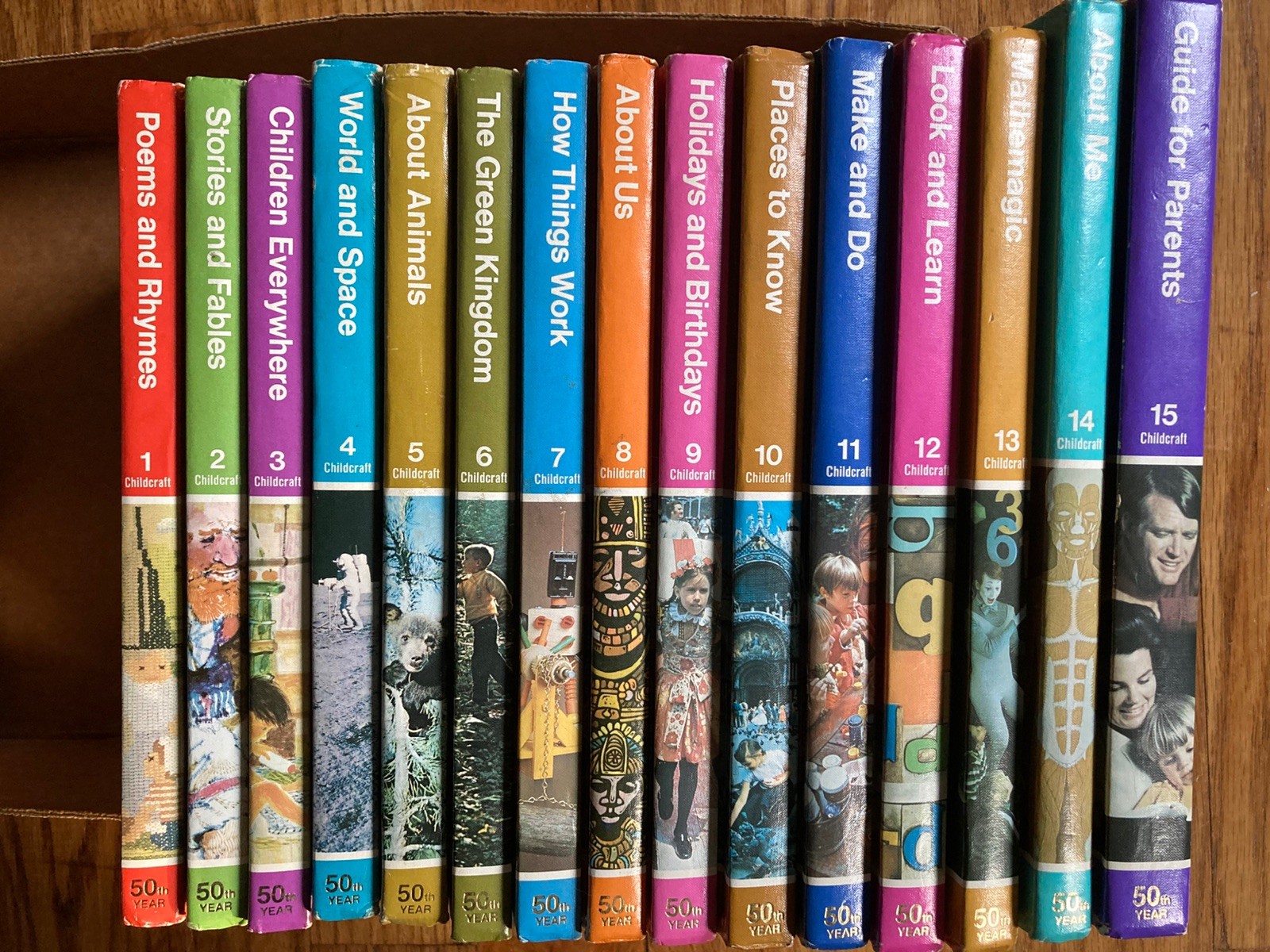 Vintage Childcraft Book Set Complete How & Why Library 1-15 Parent Guide 80s Lot