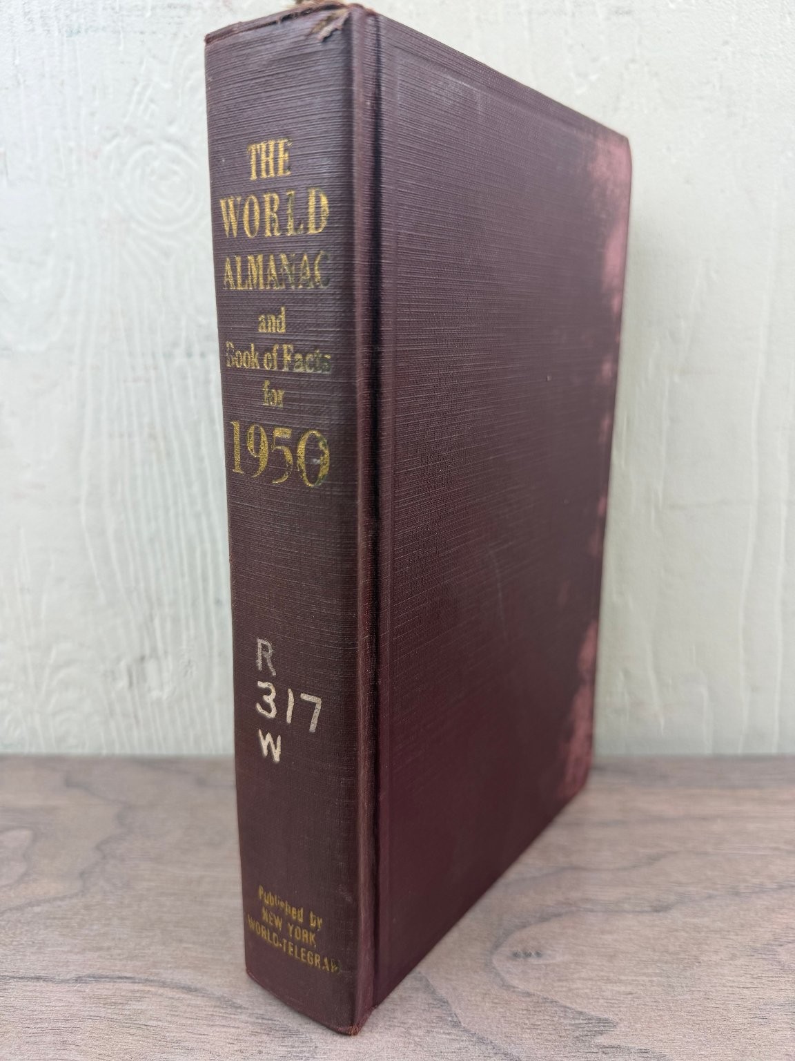The World Almanac & Book of Facts 1950 Harry Hansen Reference History NY