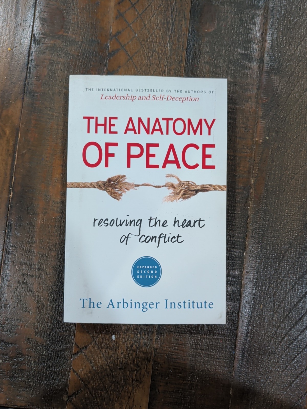 THE ANATOMY OF PEACE: RESOLVING THE HEART OF CONFLICT By The Arbinger Institute