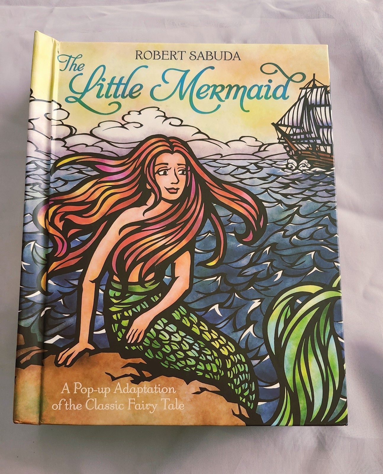 Robert Sabuda The Little Mermaid Big Detaile Pop-Up Book Classic Fairy Tale Kids