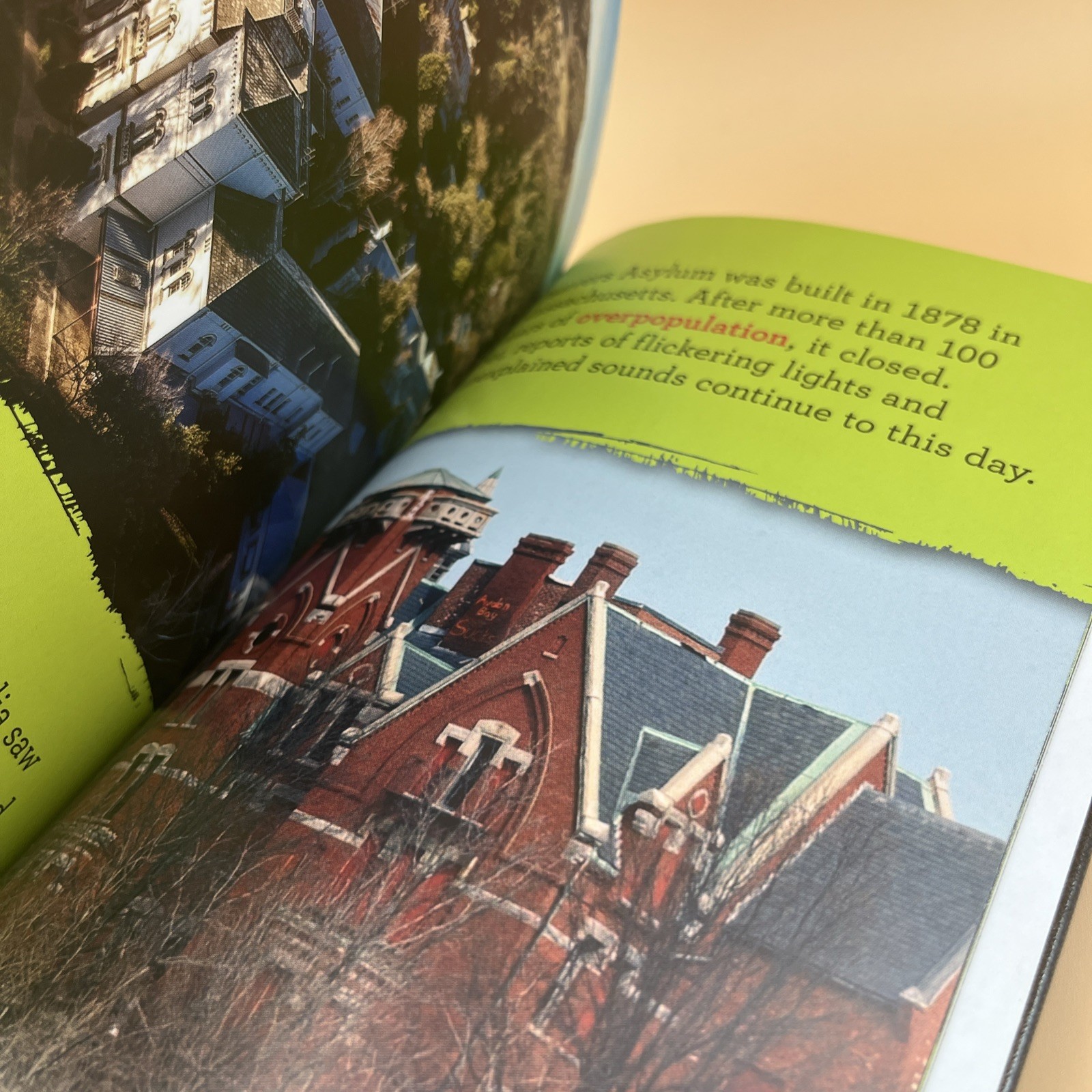 Haunted Asylums Kenny Abdo Paranormal History Ghost Book