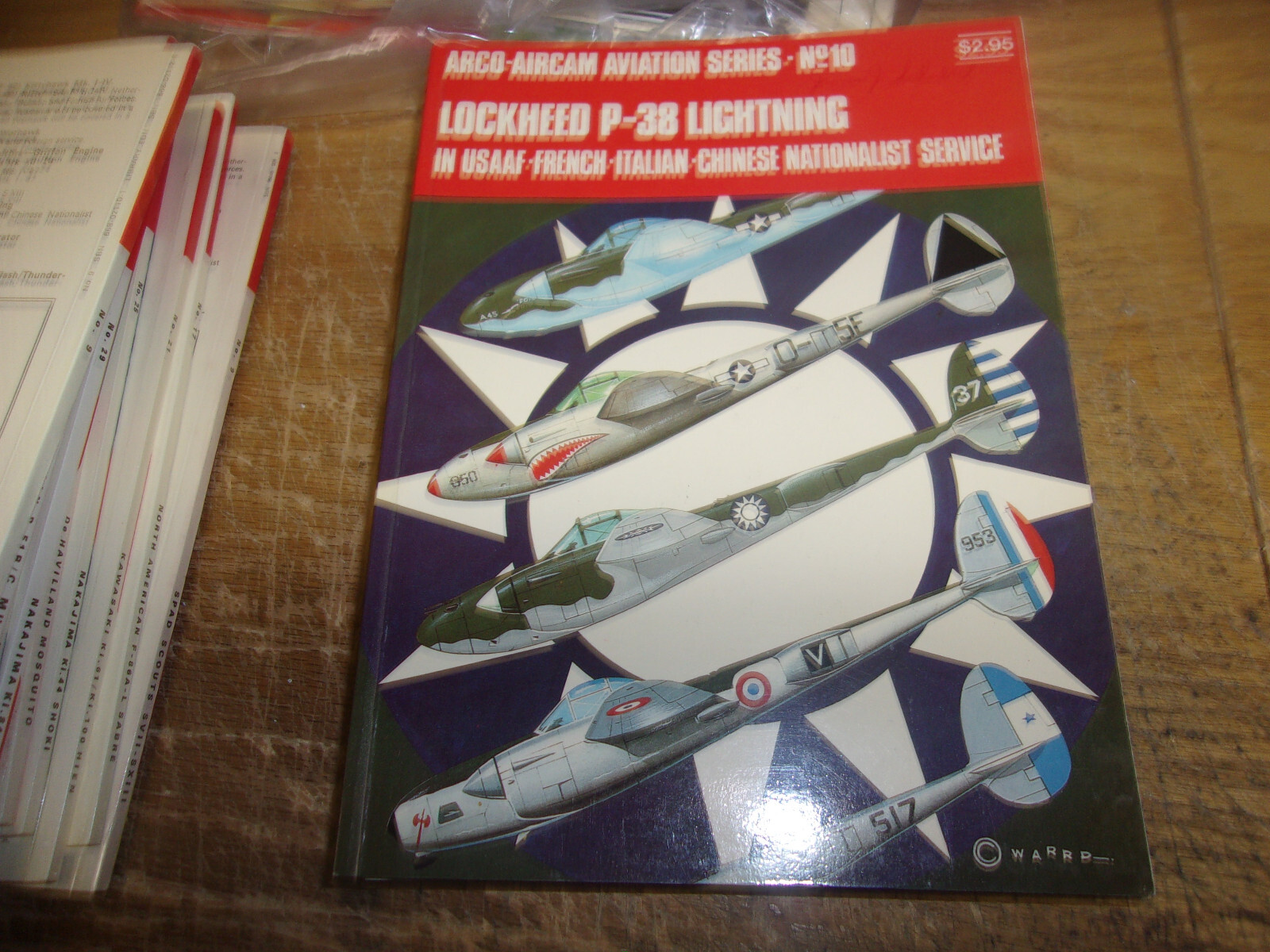 Arco-Aircam Aviation Series – #10 Lockheed P-38 Lightning