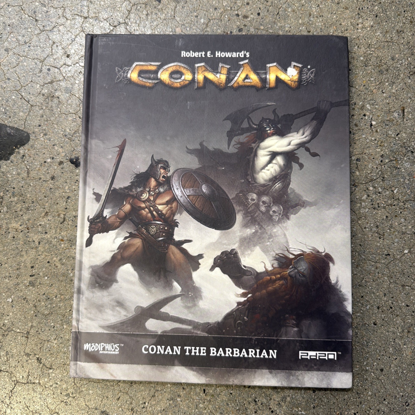Modiphius Conan RPG Conan the Barbarian Sourcebook Hardcover