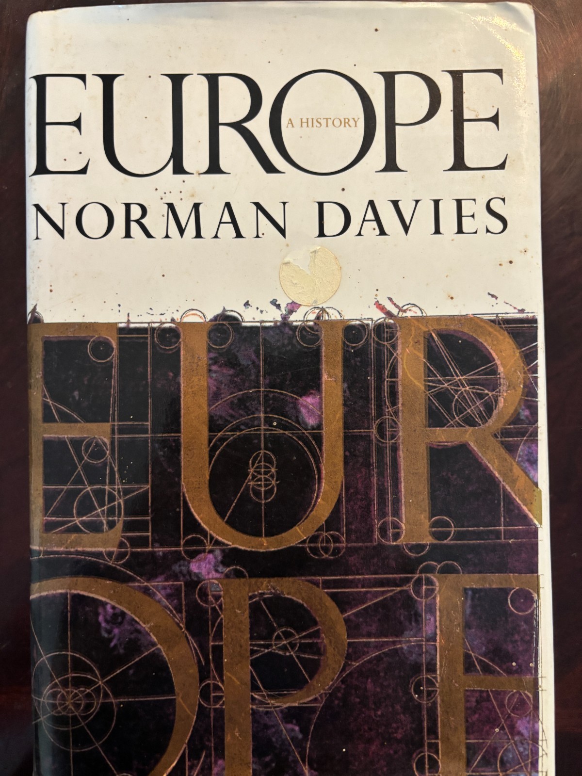 Europe : A History by Norman Davies (1996, Hardcover)