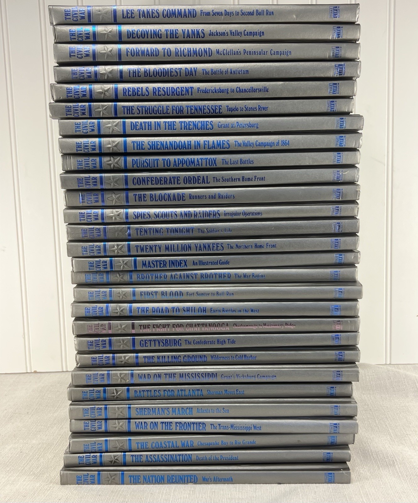 Time Life The Civil War Complete 28 Volume Set Hardcover Good Condition